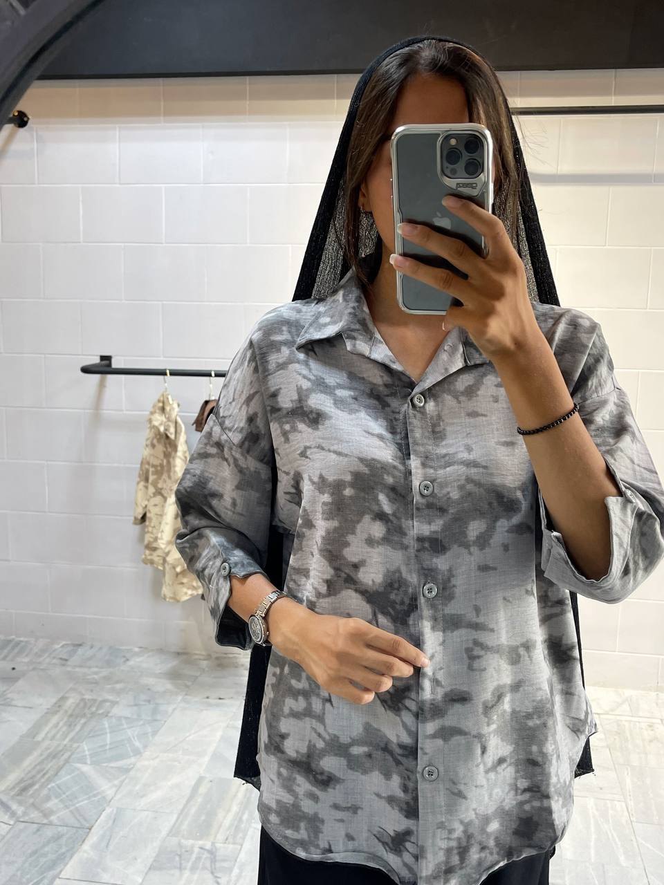 شومیز زنانه اسلب بدون آبرفت و پرزدهی